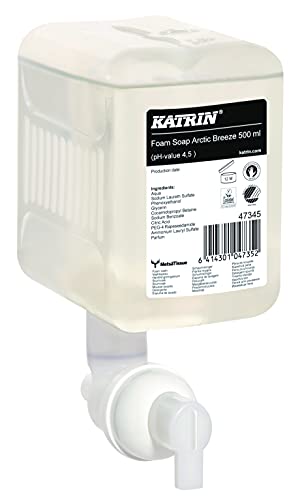 Schaumseife - Katrin Handwaschschaum Arctic Breeze 500 ml, Schaumseife, 500 ml, BR 12 Kartuschen/VE, 70 VE/Palette
