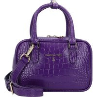 Patrizia Pepe, Handtasche Leder 20 Cm in violett, Henkeltaschen für Damen