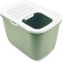 Savic Katzentoilette Hop In - Toilette botanisch grün / weiß