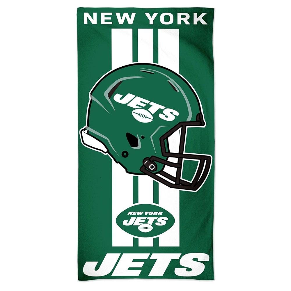 Wincraft NFL New York Jets Faser-Strandtuch, 4,1 kg/30 x 60 cm