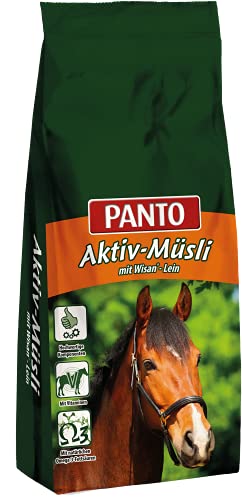 Panto Pferdefutter, Aktiv-Müsli 20 kg, 1er Pack (1 x 20 kg)