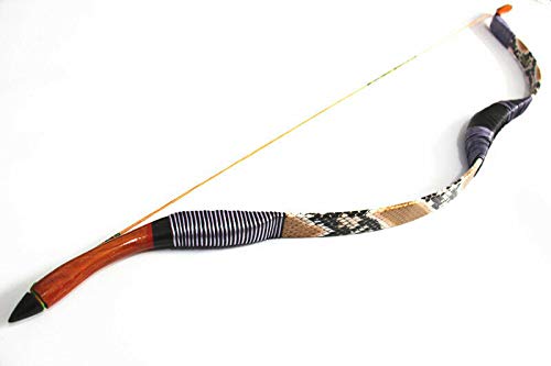 UUPA 20lb Recurve Bow Woman Teenagers Archery Hunting Practice Bow 28" Draw (blau)