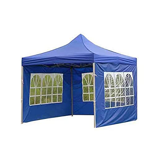 210D Oxford Tuch Outdoor-Zelt Tuch-Zelt-Tuch Outdoor-Überdachungszelt Wasserdichter Regendichter Schatten Windschutzscheibe transparentes Tuch 3 Meter Tragbares Baldachin Falten für Camping (Blue)