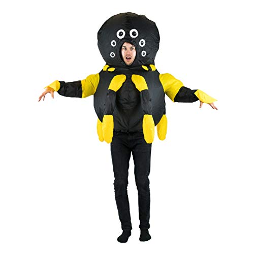 Bodysocks® Aufblasbares Spinne Kostüm für Erwachsene