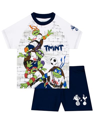 Teenage Mutant Ninja Turtles x Tottenham FC Pyjamas | Fussball Schlafanzug Jungen | TMNT Pyjamas 104