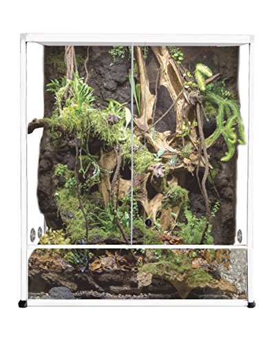 Reptiles Planet Aluminium Elegance Terrarium für Reptilien/# 304 weiß 62,5 x 45 x 90 cm