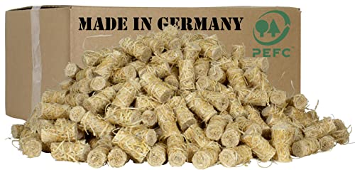 Trendyshop365 Vorratspack Öko-Holzwolle Anzündwolle für Kamin, Feuerschale und Grill - nachhaltige deutsche Produktion aus heimischen Nadelhölzern - 100% PEFC (5)