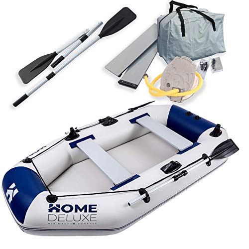 Home Deluxe - Schlauchboot Small - Material: strapazierfähiges PVC- Maße: LxB ca. 230 x 128 cm - für bis zu 3 Personen