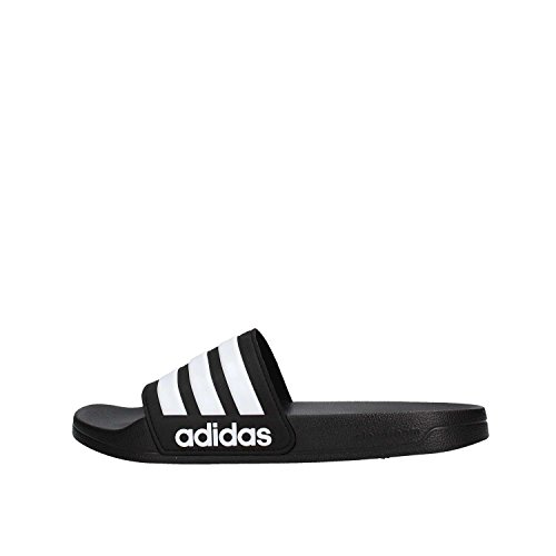 Adidas Adilette Shower, Herren Dusch- & Badeschuhe, Schwarz (Core Black/Footwear White/Core Black 0), 42 EU