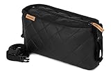 Buggy Organiser Kinderwagen Organizer Tasche passend alle Kinderwägen schwarz gesteppt Black Quilted [075]