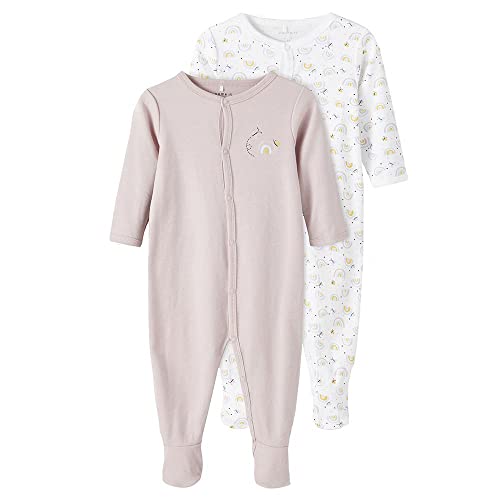 Baby Schlafanzug Doppelpack lila Gr. 62 Mädchen Kinder