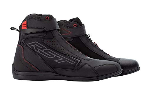 RST Frontier Motorradschuhe (Black/Red,45)