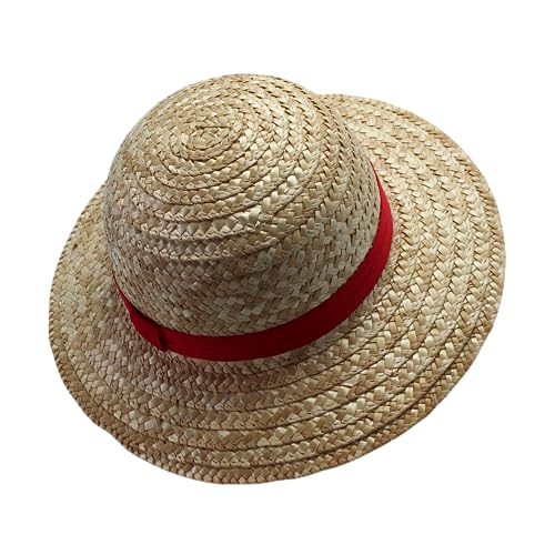 ABY Style One Piece - Luffy Straw Hat - Adult Size Merchandising Ufficiale, Beige