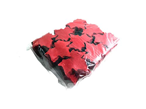 Tcm Fx Konfetti aus Ahorn, Rot, 100 x 100 mm, 1 kg, Mehrfarbig, Einheitsgröße