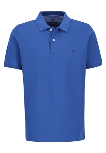 FYNCH-HATTON Polo 13131700 - Polo-Shirt aus Supima-Baumwolle Bright Ocean M