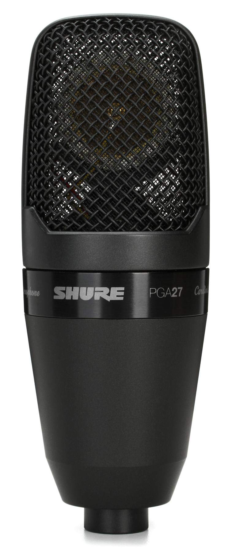 Shure PGA27 Großmembran-Kondensatormikrofon mit Nierencharakteristik, inkl. Mikrofonspinne und Transport-Case (ohne Kabel)