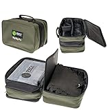 Zeck Rig Bag Pro 29x19x18cm - Tackletasche + Tacklebox für Angelzubehör zum Wallerangeln, Angeltasche für Kleinteile & Vorfächer