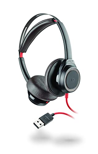 Plantronics Headset Blackwire C7225 binaural/Stereo USB ANC, Schwarz