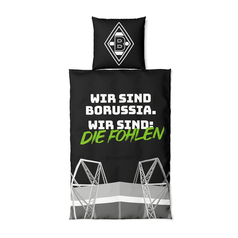 Borussia Mönchengladbach Bettwäsche Glow in The Dark | Offizieller Fanartikel