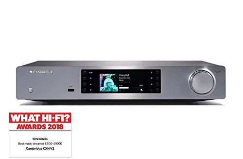 Cambridge Audio CXN (V2) – Netzwerk-Audio-Player mit Chromecast-Integration, AirPlay 2, Spotify Connect, Tidal, mit Roon kompatibel.