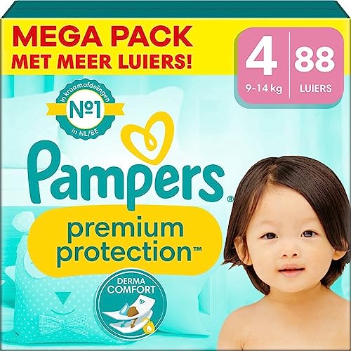 Pampers Premium Protection Mega Pack 88 Windeln Gr. 4 (9-14kg)