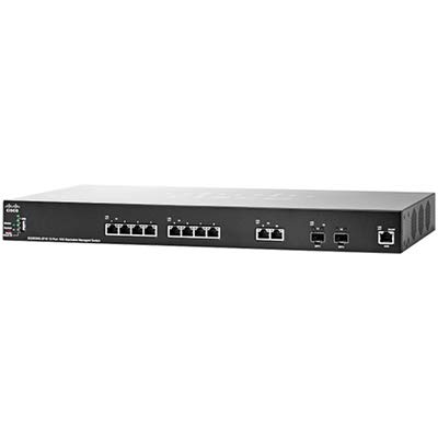 SG350XG-2F10-K9-NA Cisco SG350XG-2F10-K9-NA - SG350XG-2F10 12-Port 10GBase-T Stackable Managed S.