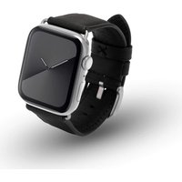 JT Berlin Watchband Wannsee - Apple Watch Ultra/42/44/45mm - schwarz - Aluminium silber - M - 10841 (10841)
