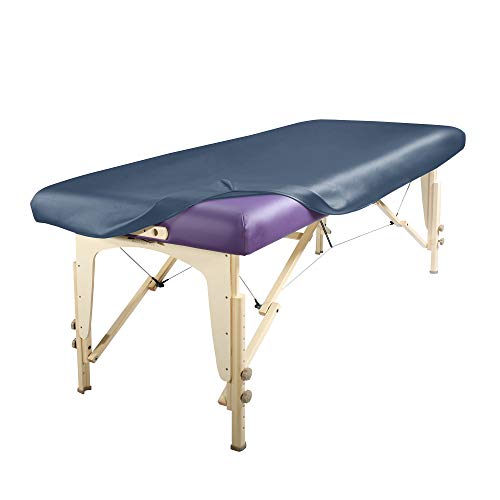 Master Massage Universal-Schutzhülle für Massageliegen, PU-Leder, sehr strapazierfähig, Königsblau, 1 Stück