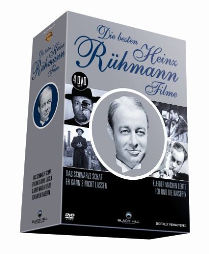 Die besten Heinz Rühmann Filme - 4 DVD Box (Das schwarze Schaf - Er kann's nicht lassen - Ich und die Kaiserin - Kleider machen Leute)