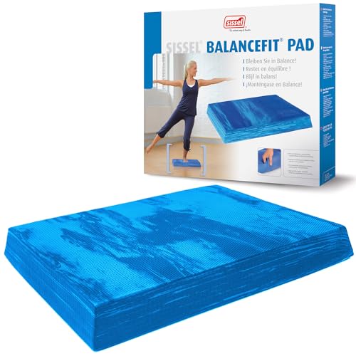 SISSEL Balancefit Pad, Gleichgewichtsmatte Koordination Stabilität, 50cm, blau