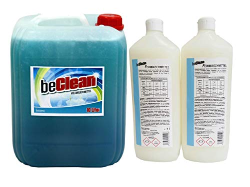 BLUE SEA Vollwaschmittel 10 Liter Kanister und 2x1 Liter Feinwaschmittel