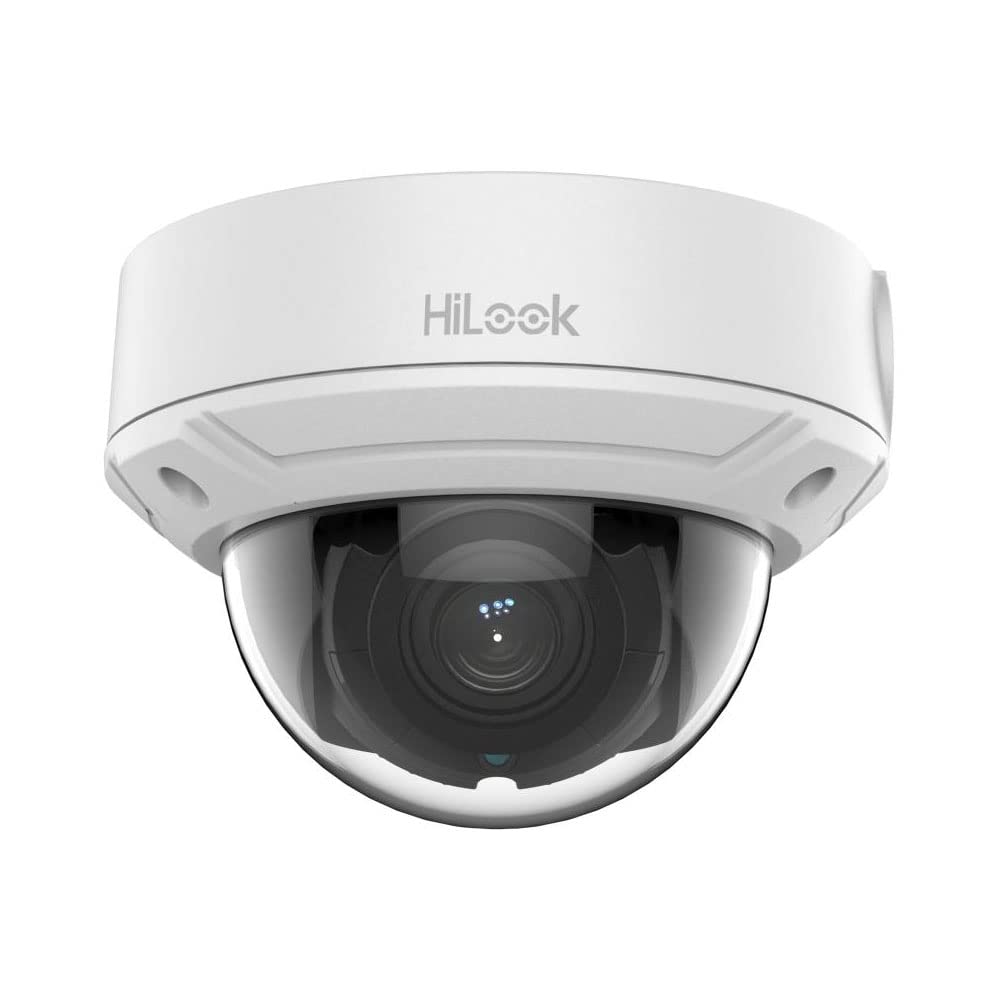 HiLook by Hikvision IPC-D620H-Z IP-Dome-Kamera, 2 MP, Infrarot-Reichweite 30 m, IK10 und IP67 Zertifiziert