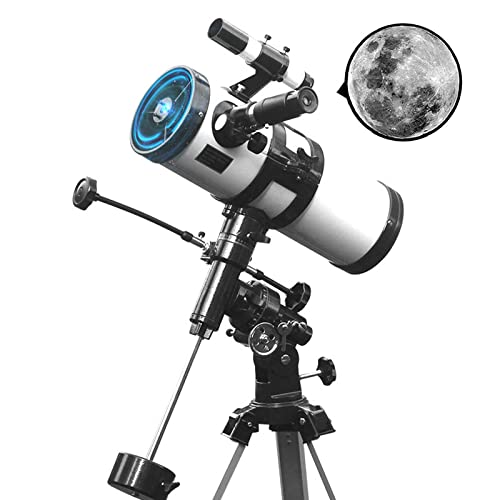 Professionelles astronomisches Teleskop, 1000 x 114 mm Eq Monokular mit großem Durchmesser, leistungsstarker Newton-Reflektor mit manueller äquatorialer Montierung