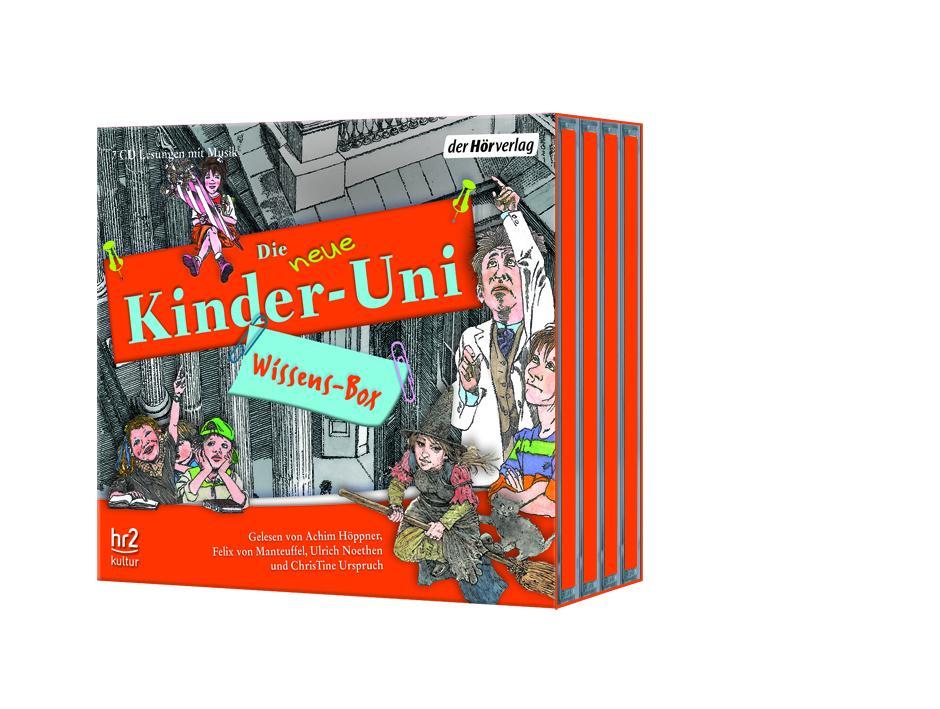 Die NEUE Kinder-Uni Wissens-Box,7 Audio-CDs 2