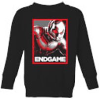 Avengers Endgame Ant-Man Poster Kids' Sweatshirt - Black - 7-8 Jahre - Schwarz