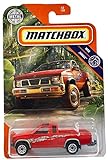 Matchbox '95 Nissan Hardbody (D21) MBX Jungle 62/100, rot