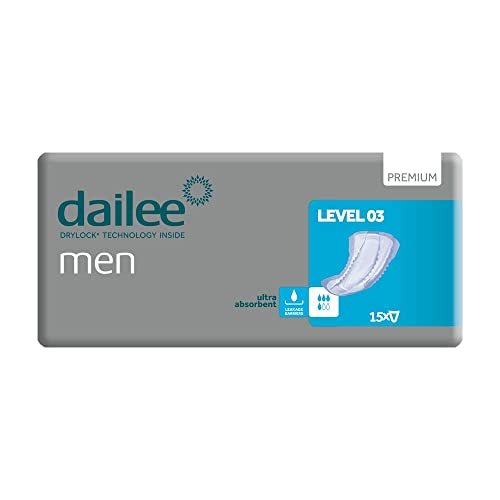Dailee Men Premium Level 3 Inkontinenzeinlagen, 180 Stück