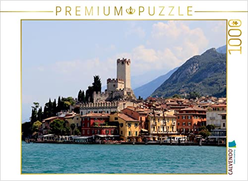 CALVENDO Puzzle Altstadt von Malcesine 1000 Teile Lege-Größe 64 x 48 cm Foto-Puzzle Bild von flybluehigh