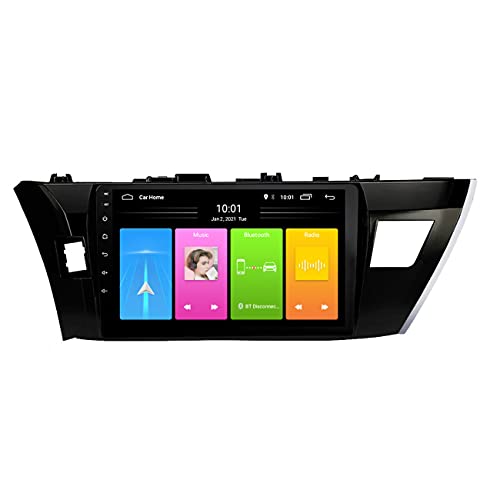 Autoradio, Android 10 Für Toyota Levin Corolla 2011-2016, Multimedia-Video-Player-Navigations-GPS, Rückfahrkamera, 2,5-D-Touchscreen, Bluetooth-Freisprecheinrichtung,Wifi 1g+16g
