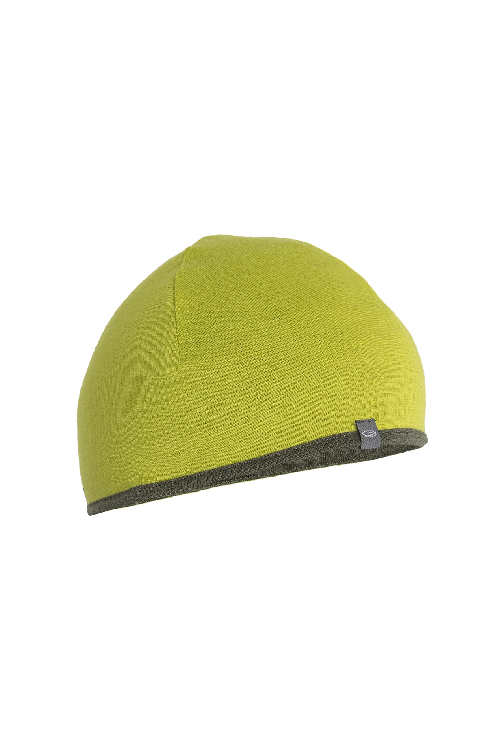 Icebreaker Merino Unisex-Erwachsene Pocket Hat Winter Wolle Beanie Mütze, Bio Lime/Loden, One Size