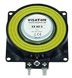 Visaton 4541 "Körperschallwandler EX 80 S - 8 Ohm Lautsprecher schwarz
