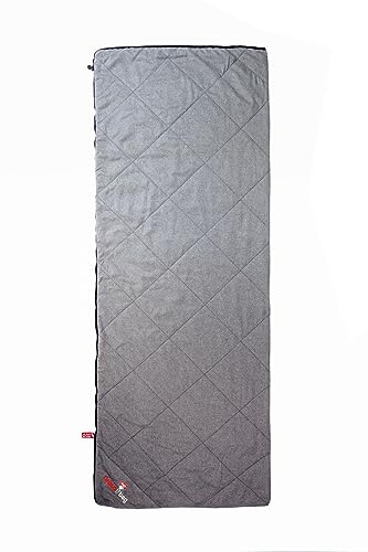 Grüezi-Bag WellhealthBlanket Wool Sleeping Bag Grey Melange 2019 Schlafsack