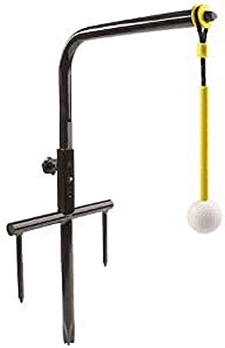 SKLZ Unisex-Adult Trainingsgerät Pure Path Golf Schwungtrainer, Gelb/Schwarz, 1 Size
