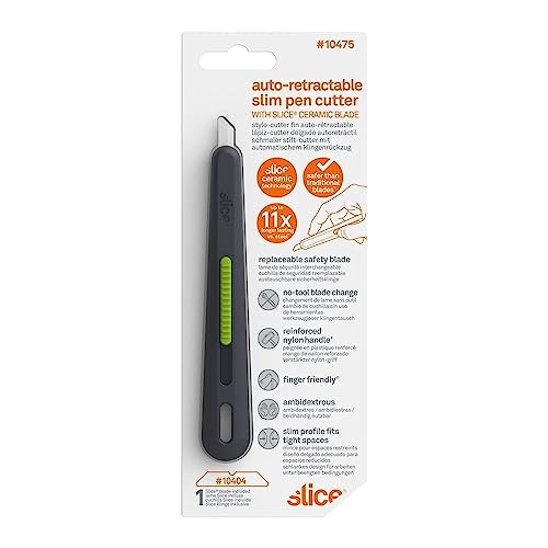 Slice 10475 Auto-Retractable Slim Pen Cutter Automatisch einziehbarer schlanker Stiftschneider