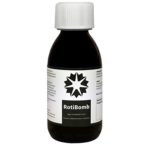 RotiBomb - Futter für Artemia Wasserflöhe Feenkrebse Rädertierchen (100 g)