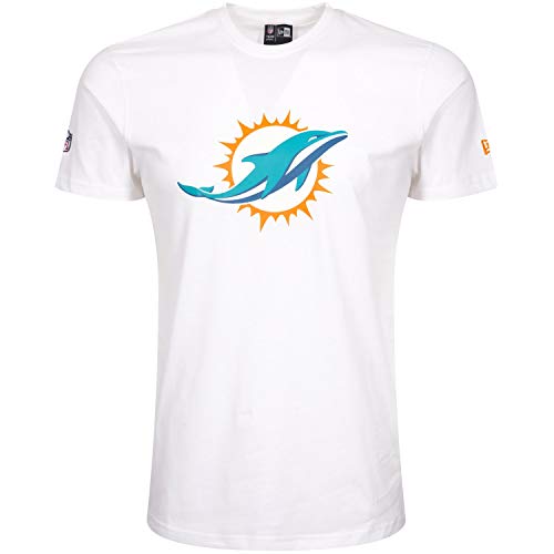 New Era Miami Dolphins T-Shirt Herren, Weiß, M