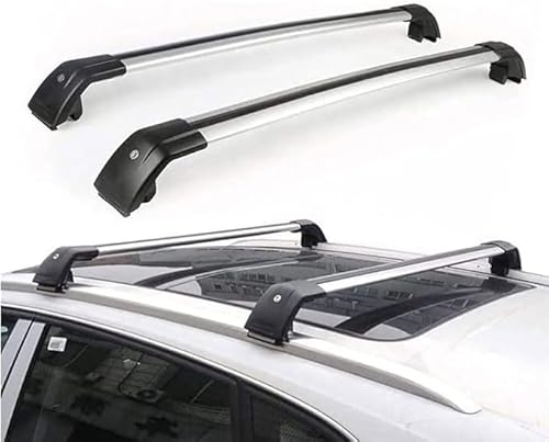 2 Stück Aluminium-Auto Dachträger Für Mitsubishi Outlander 2013-2018, Gepäckträger Frachttransport Träger Auto-Dachzubehör