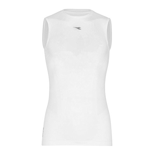 Diadora 102171183 Sl Act Herren-T-Shirt XXL Bianco Ottico