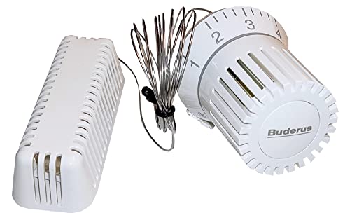 Buderus Thermostatkopf BD2-F mit Fernfühler Gewindeanschluss M30 x 1,5