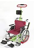 GZZ 2018 Treppensteigen Rollstuhl Elektrisch im Obergeschoss Rollstuhl Oben Spezialfahrzeug Behinderten Treppensteiger,Grün,63 * 56 * 112cm